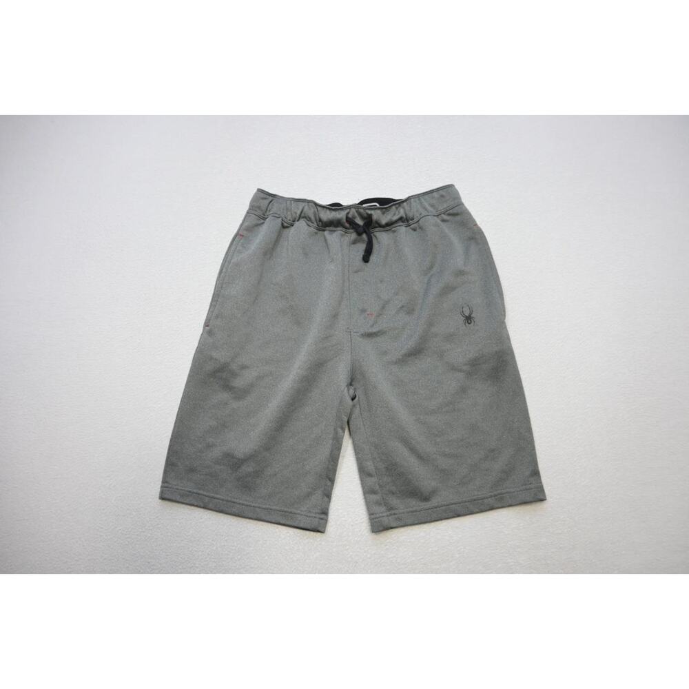 Spyder Jogger Gym Shorts‎ Gray Athletic With Pockets Stretch Mens Size Medium